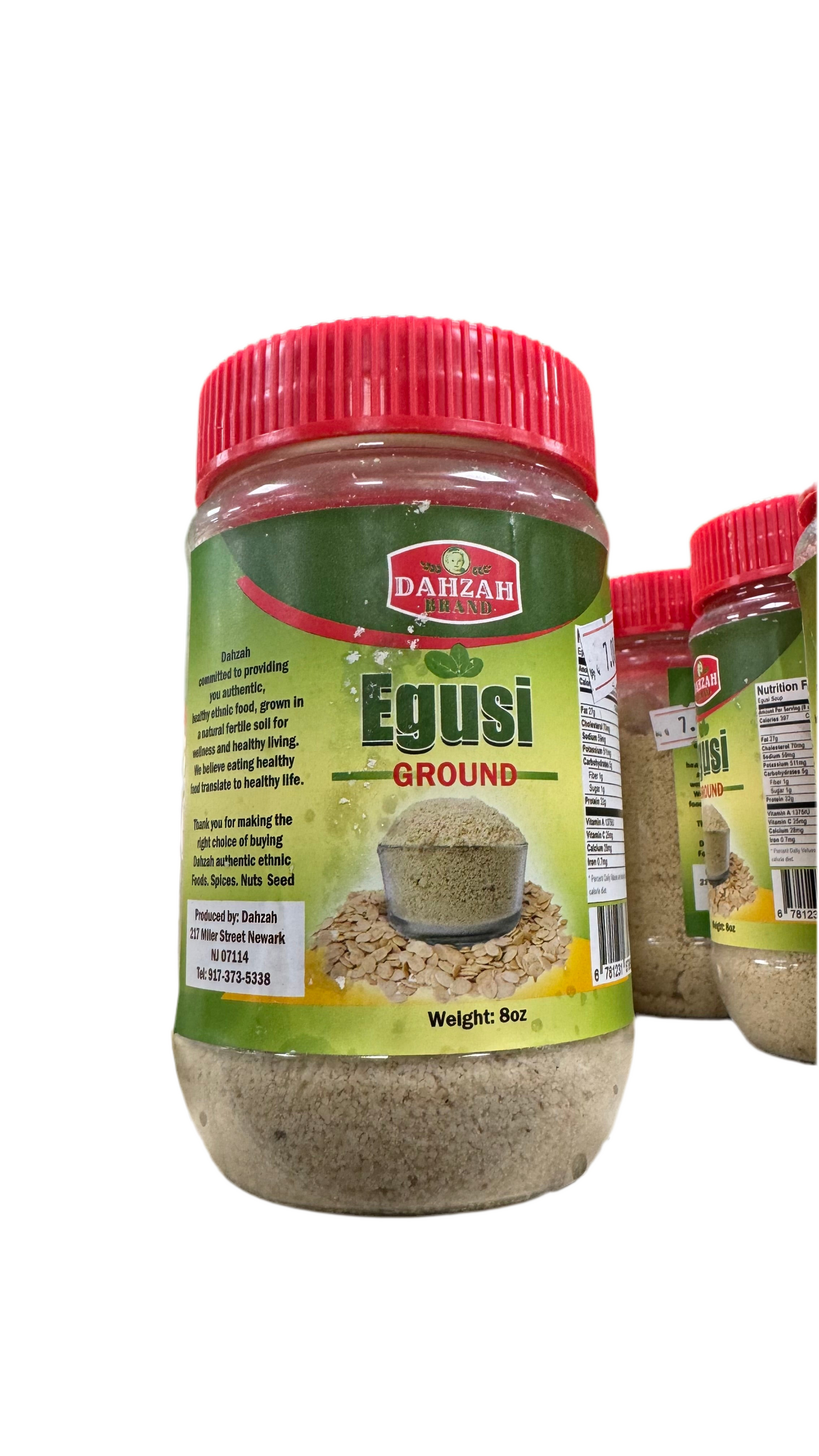 Egusi ground